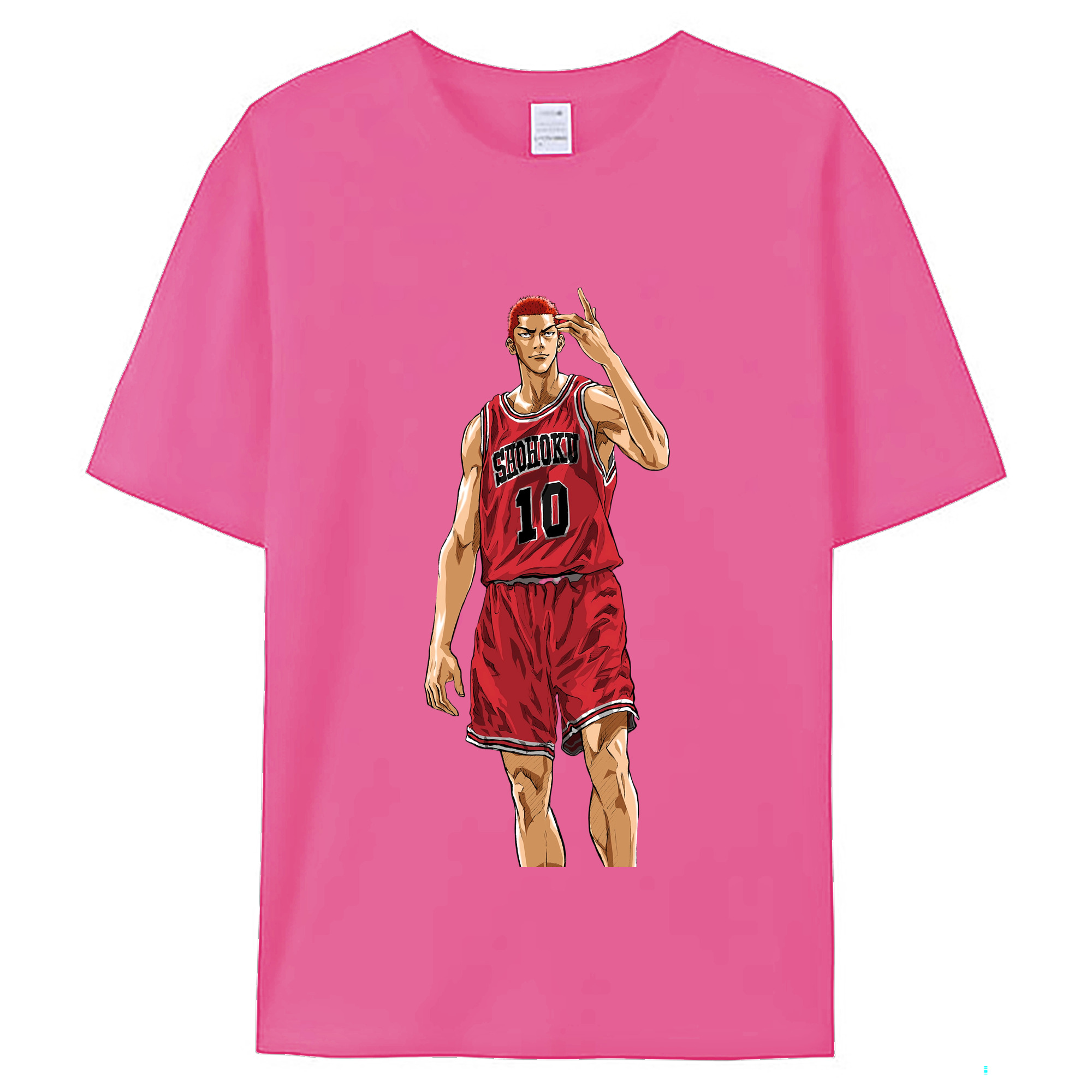 （画像用） SLAM DUNK／スラムダンク レディースカジュアルプリントTシャツ（綿100％）